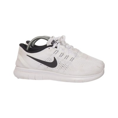 Nike Free, Laufschuhe, Größe: 38, model: free rn, Weiß/Schwarz, Damen #2bX