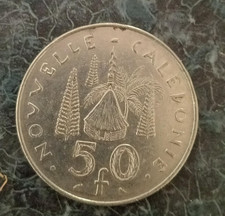 1967 - New Caledonia ( Overseas Frane ) 50 Francs
