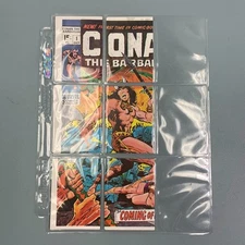 1976 Topps Marvel Comic Book Heroes Checklist Puzzle 9 Card Lot