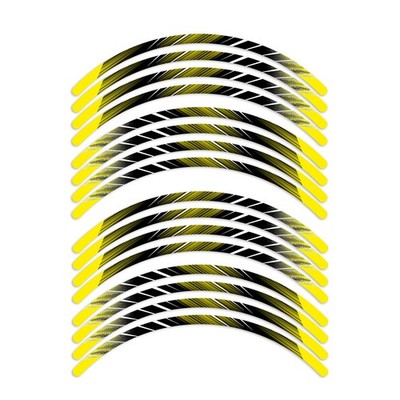 L02B For Suzuki GSXS750 15-20 Yellow Removaeble Wheel Sticker 19 18 17 16