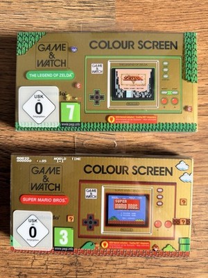 Nintendo Game & Watch: The Legend of Zelda + Super Mario Bros.   NEU & OVP