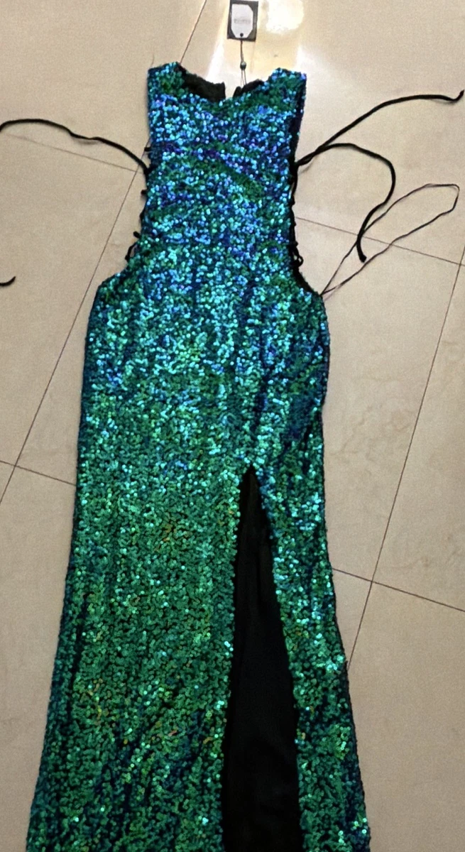 Green Sequin Dresses for Women for sale - eBay