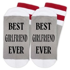 Best Girlfriend  Best Boyfriend Novelty Socks Gifts for Best Girlfriend Ever