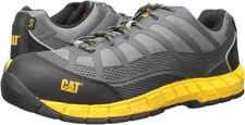 Caterpillar STREAMLINE SD Comp Toe Work Safety Shoes Industrial Sneakers Grey