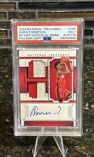 2023 National Treasures - Amen Thompson - Rookie Materials Dual AU - (RC) #/25