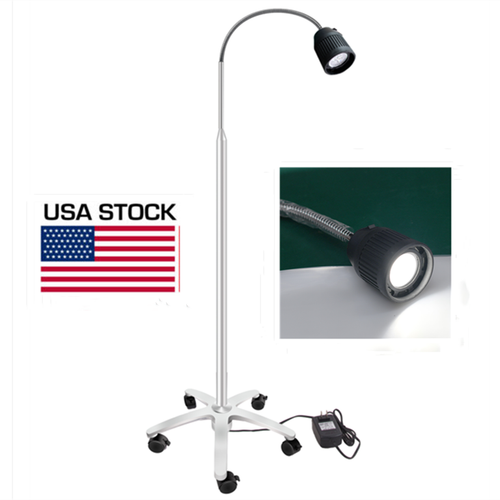 Micare JD1500 3W LED Mobile Light Dental Medical Examination Lamp ENT Emergency