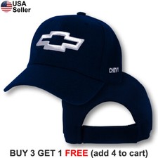 Chevy Logo Bowtie Cap Hat Truck Impala Racing Volt Tahoe Suburban Malibu Sport