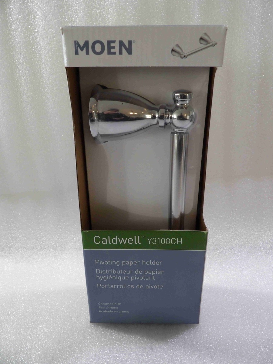 Moen Caldwell Brushed Nickel Wall Mount Pivot Toilet Paper Holder Moen Caldwell Brushed Nickel Wall Mount Pivot Toilet Paper Holder