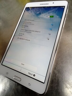 Samsung Galaxy Tab 4 SM-T230NU- 8GB White Wi-Fi Only Android