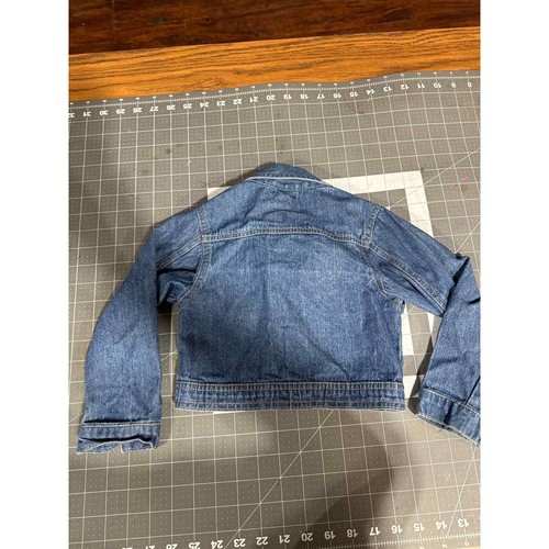 Picapino denim jacket fall winter size 4T casual little girls - Picture 4 of 5