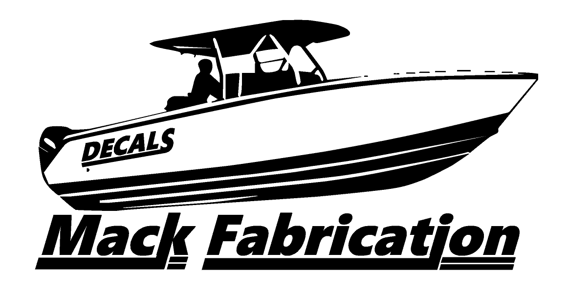 Checkmate Powerboat Boat Decals - 2 Color! - Style 2