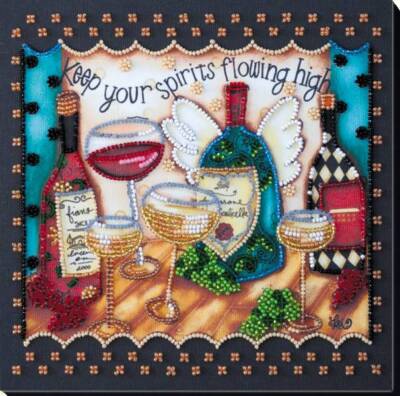 Midi Bead embroidery kit Friday DIY Embroidery Kit beadwork pattern