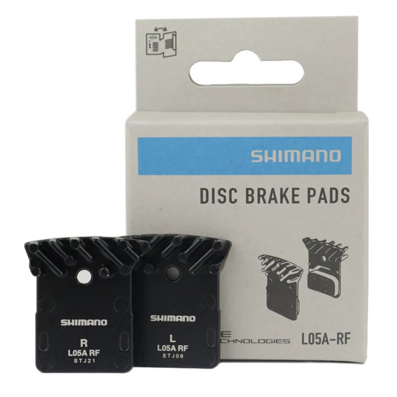 Shimano L05A-RF Resin Brake Pad with Cooling Fin Ice-Tech fit Dura
