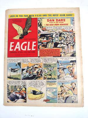Eagle Comic Vol. 6, No. 25, 24 June 1955 - The World's Largest Walking Dragline