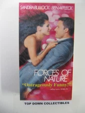 Forces Of Nature   Sandra Bullock,  Ben Afflect   VHS Movie  Unopened