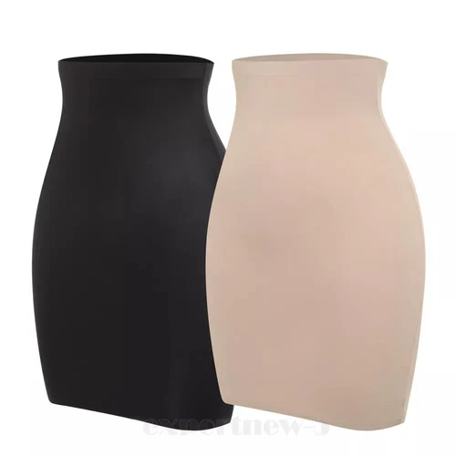 Women Shaping Half Slips Body Shaper Under Skirt Tummy Control Slimming Slip - Bild 14 von 23