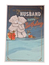 Me To You Bear Wonderful Husband On Your Birthday Card - View #3
