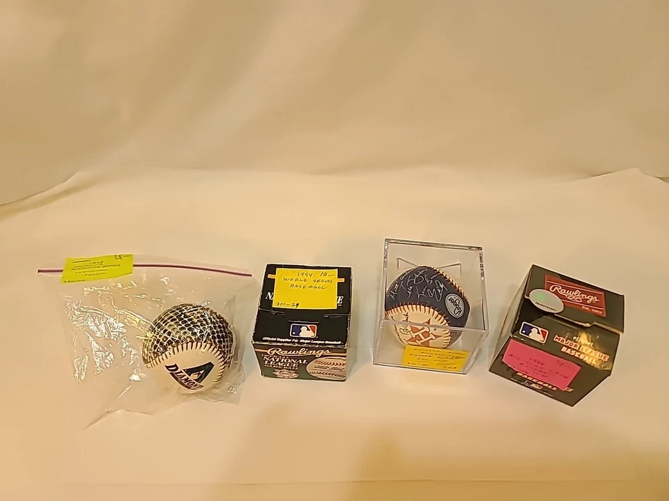 1994 World Series MLB, 1998 All Star, Diamondbacks, Astros Baseballs - Lot of 4 - Image 3 of 4