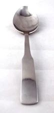 Hanford Forge Stainless Steel MONMOUTH Lot of 2 Oval Soup Spoons 7 1/8"