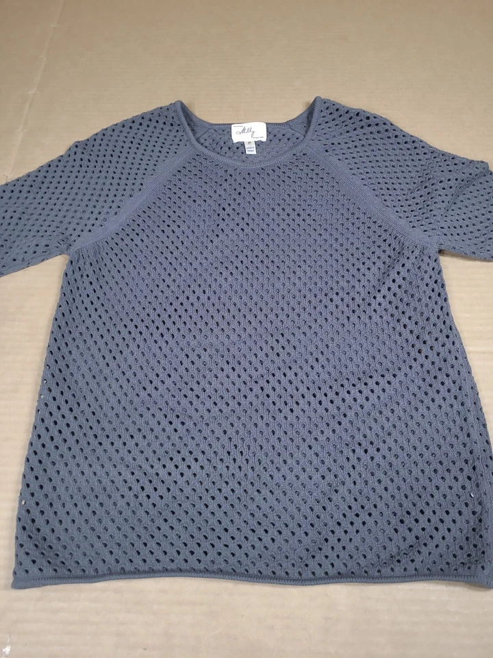 Camisa Pullover MILLY of New York Talla P Elástica Red Top RARA Foto 2 de 4