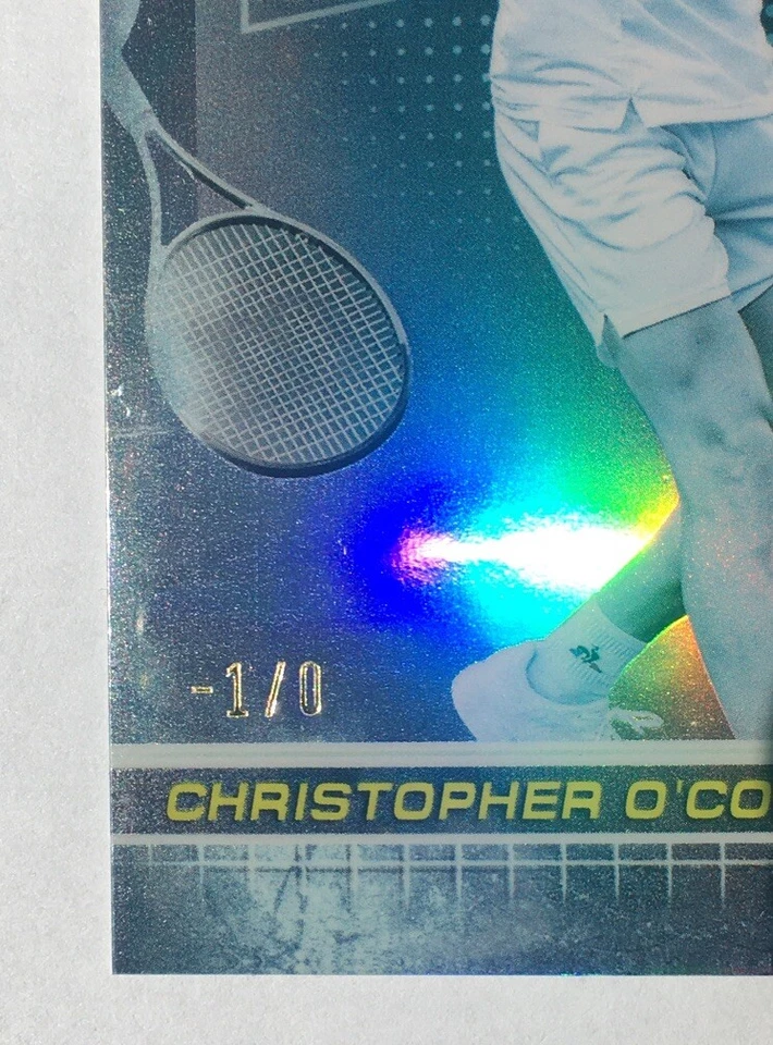 2024 Topps Chrome Christopher O’Connell Frozenfractor Insert SP #d -1/0 Case Hit - Image 2 of 4