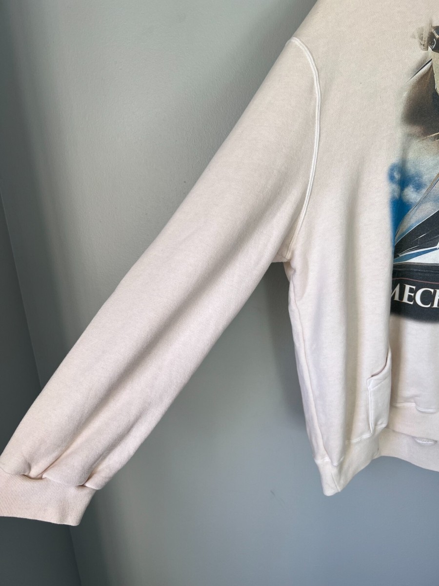 Doublet Android Print Hoodie - Size Medium - White - NEW | eBay