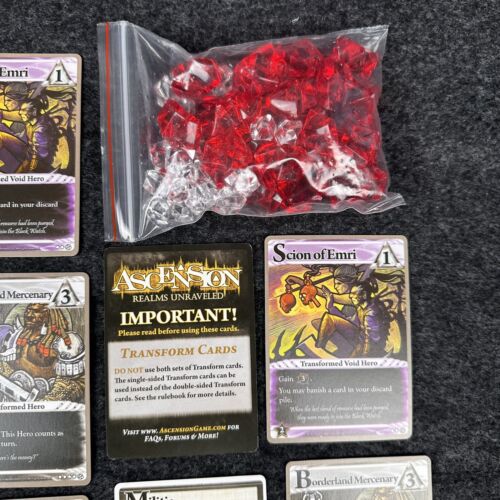 Ascension: Realms Unraveled (2017) Stone Blade Entertainment ***NOT COMPLETE*** - Picture 8 of 14