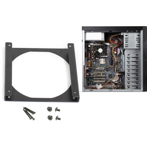Case Fan Bracket 12cm Galvanized Steel PC Fan Cooling Bracket Enhances Cooling - Afbeelding 6 van 8