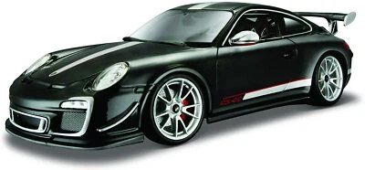 Bburago Porsche GT3 911 RS 40 schwarz Maßstab 1:18 Modellauto Sportwagen Sammler