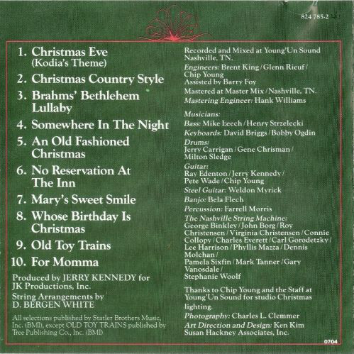 Statler brothers christmas present cd