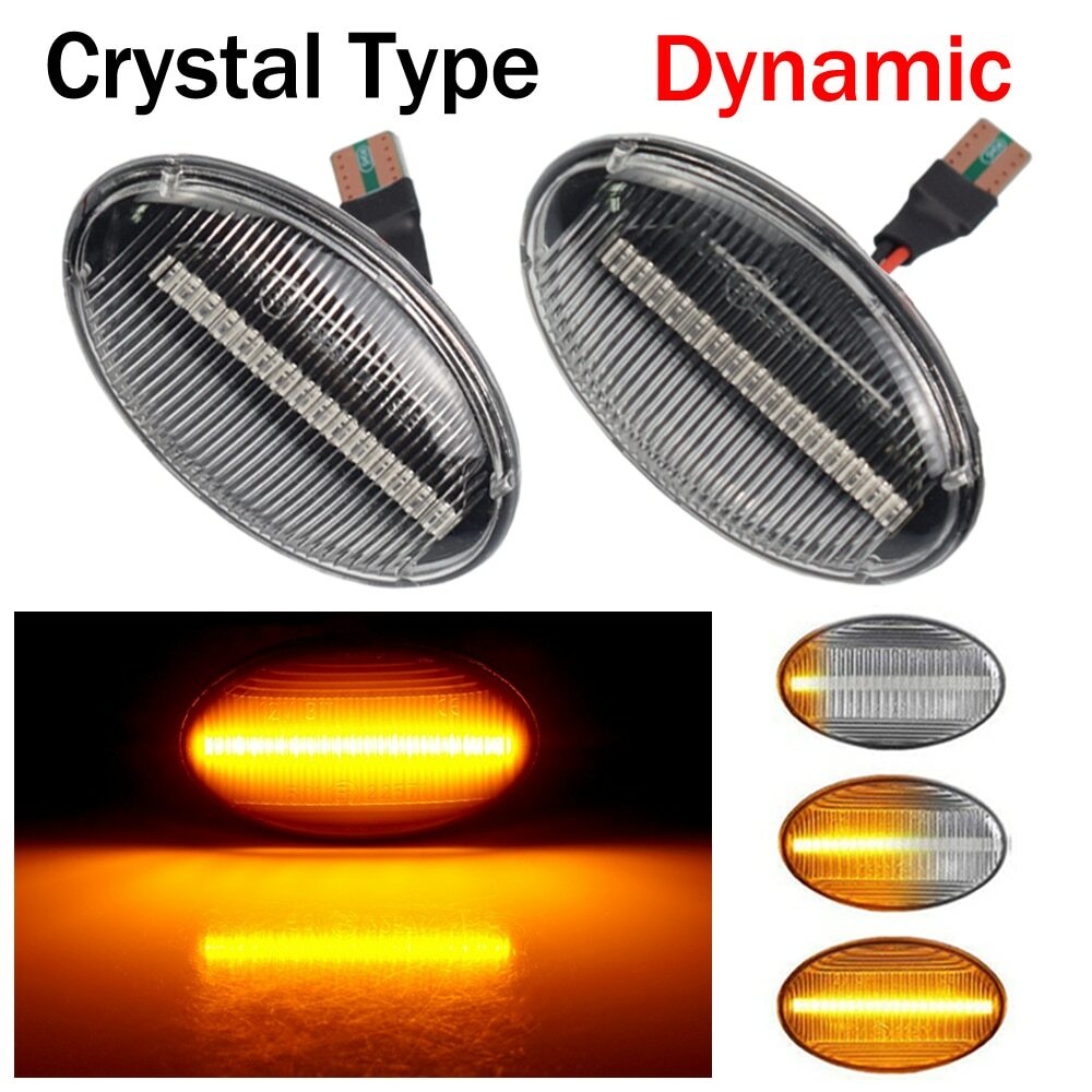 Clignotants LED Dynamiques Pour Mercedes-Benz | Compatible Smart, Classe A, Vito, Citan | Installation Facile