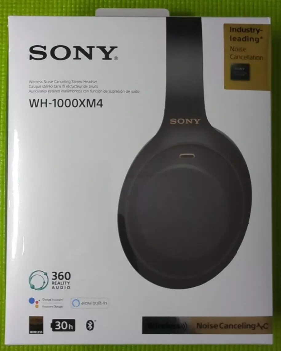 Sony WH-1000XM4 Wireless Over-the-Ear Headphones with Google