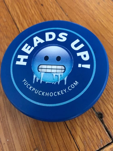 Yuck Puck EMOJI Puck Hockey Mite Stickhandling Hockey Training Puck ICEE!!