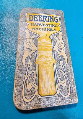 1904  1905 DEERING Harvesting Machine Co. MEMORANDA Booklet 32 Pgs