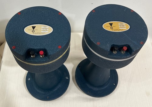 JBL LE85 Drivers & H91 Horns 16 Ohms Blue Speakers Olympus Apollo ** PAIR  ** #2