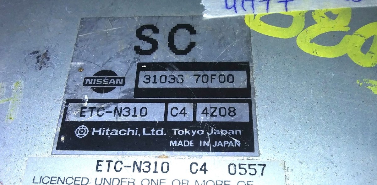 1995 Nissan 240sx Coupe OEM Transmission Control Module Unit