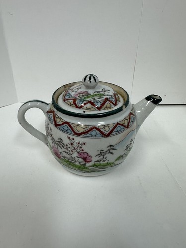 Vintage PORCELAINE Tea, Pot Creamer - Picture 4 of 11