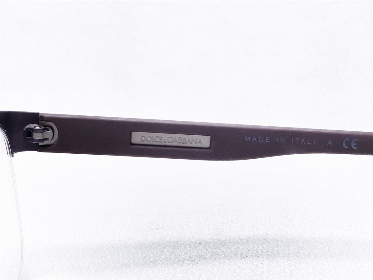 NEW Dolce & Gabbana DG 1272 1274 Brown Rubber Eyeglasses 53/18/145 Box Set Dolce&Gabbana Brown Metal Eyeglass Frames for sale | eBay main image 4