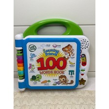 LeapFrog Learning Friends 100 Words Book Bilingual English Spanish Toddler Toy