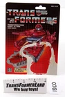 Transformers G1 Mini Warpath Card Backer Mini 1985 Vintage Hasbro G1