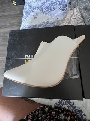 Cape Robbin Carlie CLEAR Translucent Wedge Woman s 5.5 New In Box