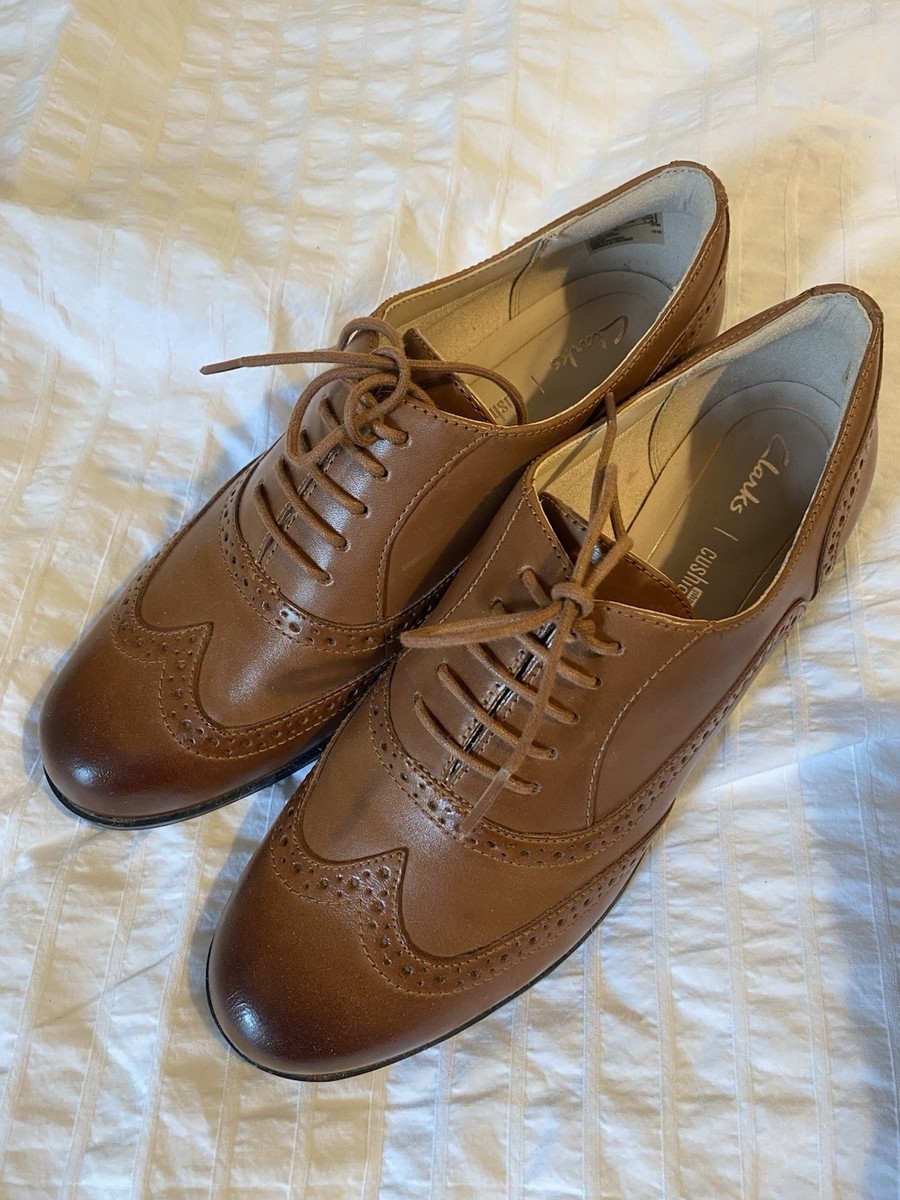 Clarks Hamble Oak Clarks Ladies Vintage Style Brogue Shoes Hamble
