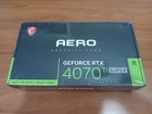 NEW SEALED MSI Nvidia GeForce RTX 4070 Ti Super 16GB Graphics Card GPU PC BLOWER