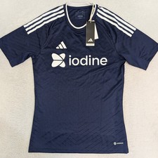 Adidas Aeroready Campeon 23 Football Soccer Jersey Team Navy Blue Men's Sm Slim