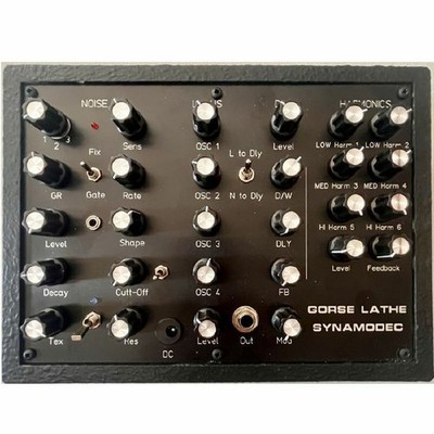 Synamodec Gorse Drehmaschine Vintage Analog Synthesizer