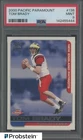 2000 Pacific Paramount #138 Tom Brady New England Patriots Rookie PSA 9 MINT