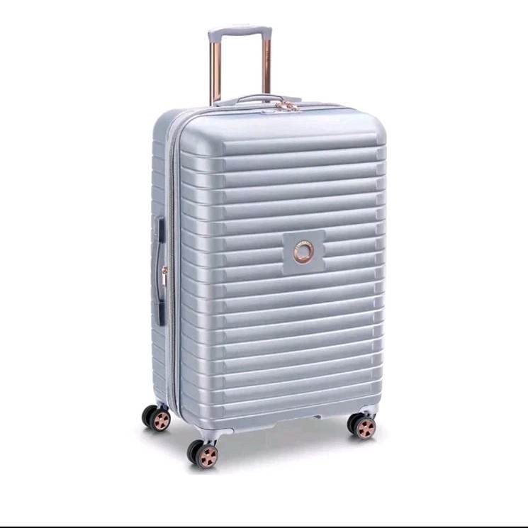 Delsey Paris Cruise 3.0 28" Expandable Spinner Suitcase Silv