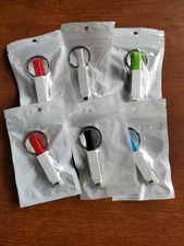 1 Keychain Charging Cable Multi Port,  For IPhone/Android, Type C3 In 1
