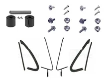 1981-1985 Chevy Gmc Truck Vent Glass Frames and Gaskets SET