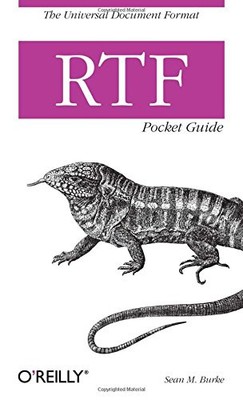 RTF Pocket Guide, Sean M. Burke